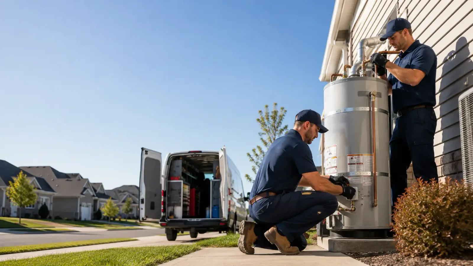 Water Heater Installation in Grand Isle, ME